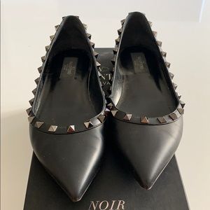 Valentino Ballerina Stud Flats